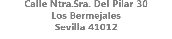 Calle Ntra.Sra. Del Pilar 30 Los Bermejales Sevilla 41012